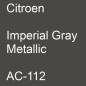 Preview: Citroen, Imperial Gray Metallic, AC-112.